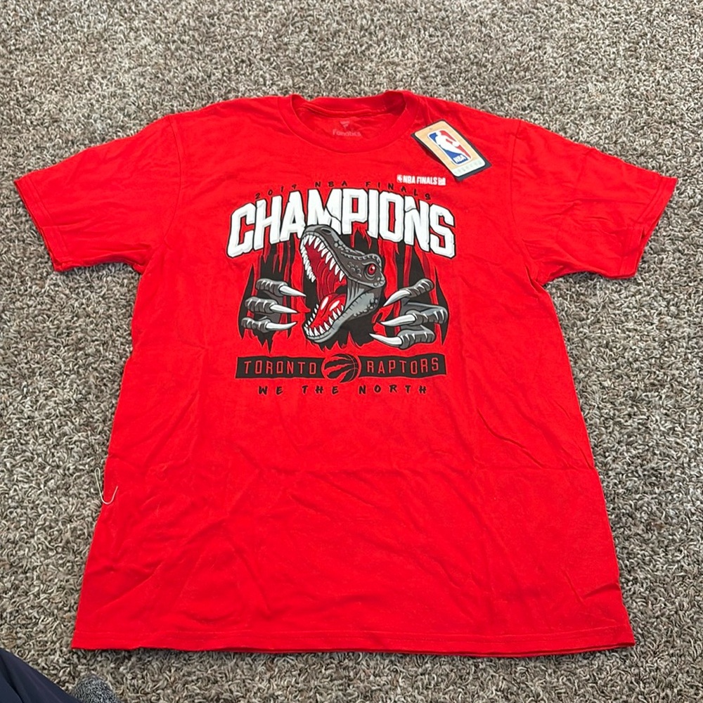 Fanatics NBA Champions 2019 Toronto Raptors T-Shirt “We The North” NWT READ